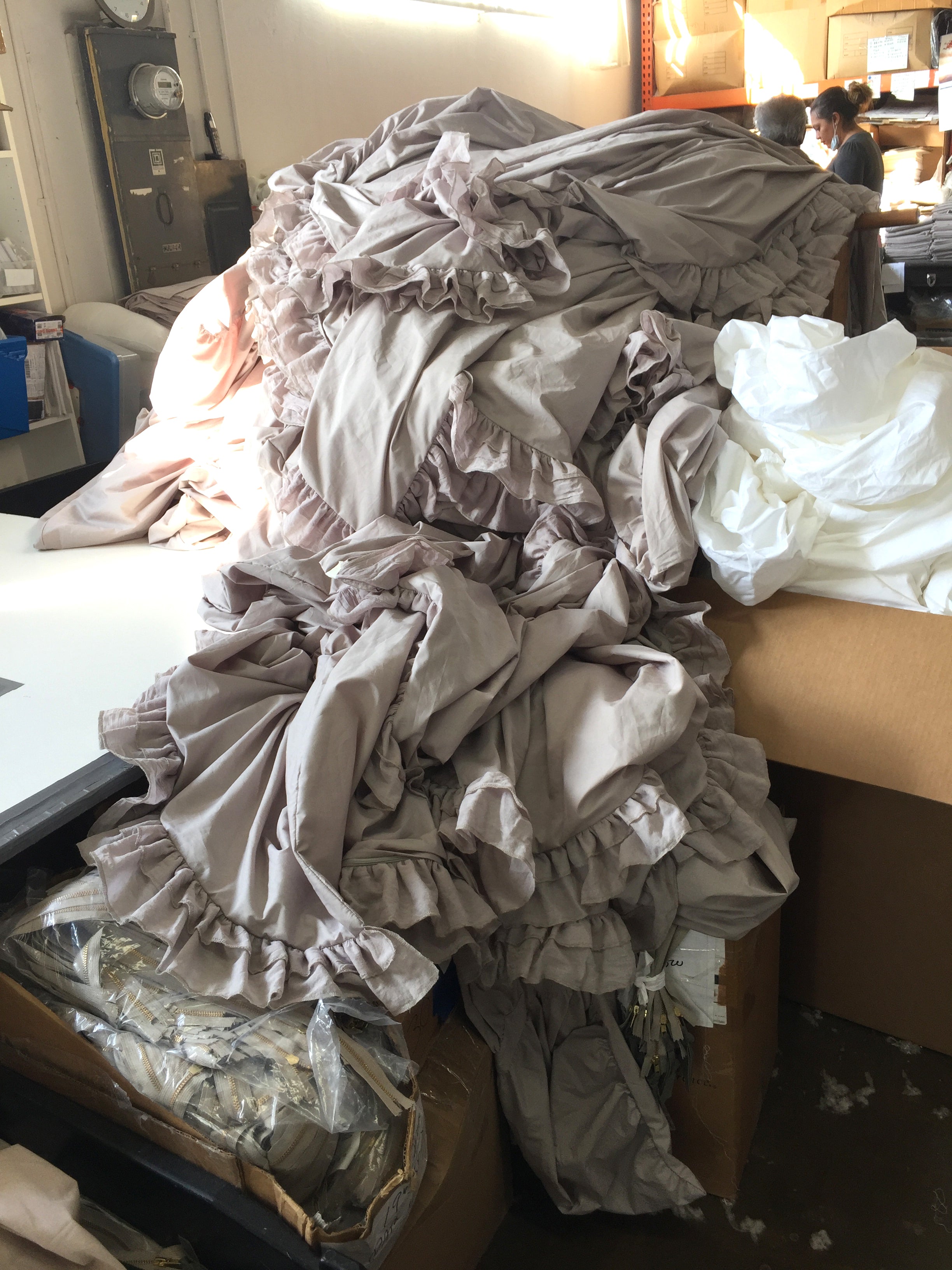 What does made to order really mean? Linen Salvage Et Cie
