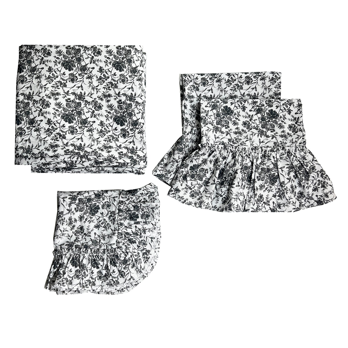 Collector's Sample Set 23 / 4 Piece French Toile Twin Duvet SetFrenc