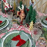 Red Flowers & Vines - Tablecloth