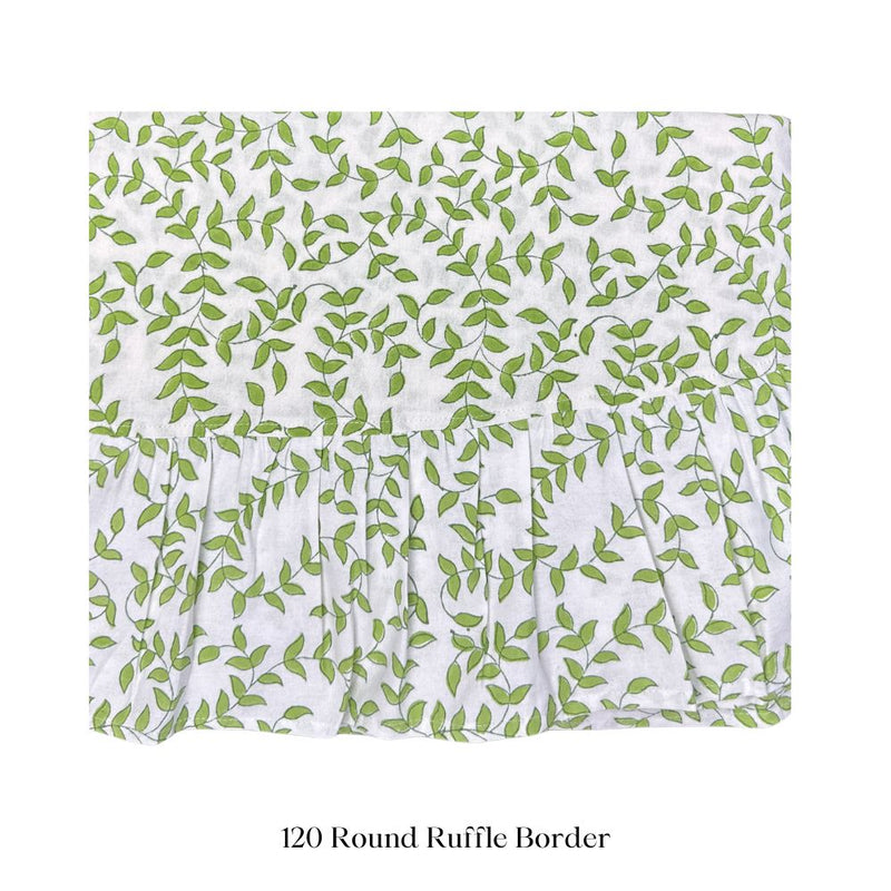 Light Green Leaves - Tablecloth
