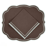 Charlotte Napkin - Cocoa (Set of 4)