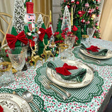 Bettina Placemat - Dark Green Gingham (Set of 4)
