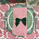 Red Flowers & Vines - Tablecloth