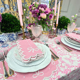 Juliet Bows Placemat - Pink (Set of 4)