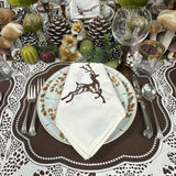 Charlotte Placemat - Cocoa (Set of 4)
