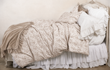 French Toile Bedding - Natural