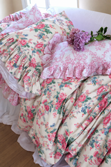 New! Austin Rose Bedding - Creme Rose