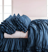 New in! Giselle Ruffle Bedding- Stonewashed Denim