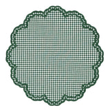 Bettina Placemat - Dark Green Gingham (Set of 4)