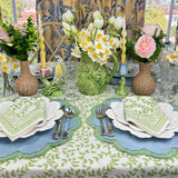 Light Green Leaves - Tablecloth