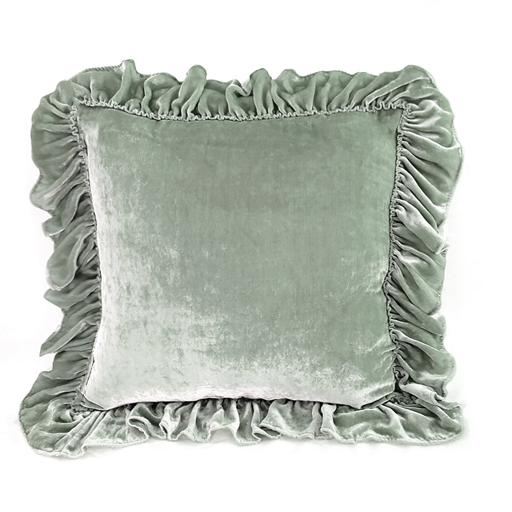 Linen Salvage Et Cie Isabella Tatter Toss Pillow