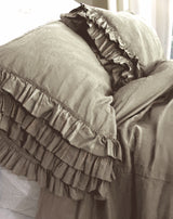NEW! Gypsy Ruffle Linen Collection - Natural