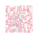 Pink Toile de Jouy Birds - Napkins (Set of 4)