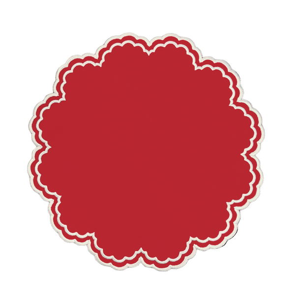 Bettina Placemat - Red (Set of 4)