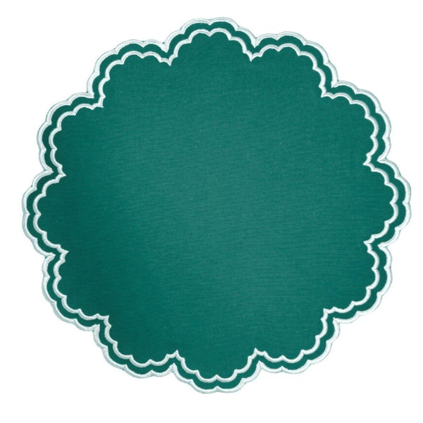 Bettina Placemat - Holiday Green (Set of 4)