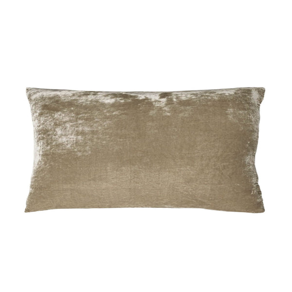 Dream Silk Velvet Pillow - Natural