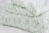 French Toile Bedding - Sage