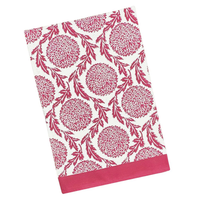 Red Flowers & Vines - Tablecloth