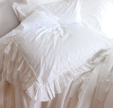 Clementine Tatter Ruffle Poplin Duvet Collection - New Colors!