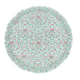 Mistletoe & Bows Quilted Ruffle Placemat - Set of 4