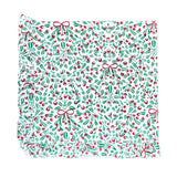 Mistletoe & Bows with Ruffle - Napkin (Set of 4)