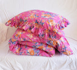 NEW! Austin Rose Bedding - Pink - Linen Salvage Et Cie