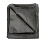 Perfect  Poplin Duvet Set-Storm - Linen Salvage Et Cie
