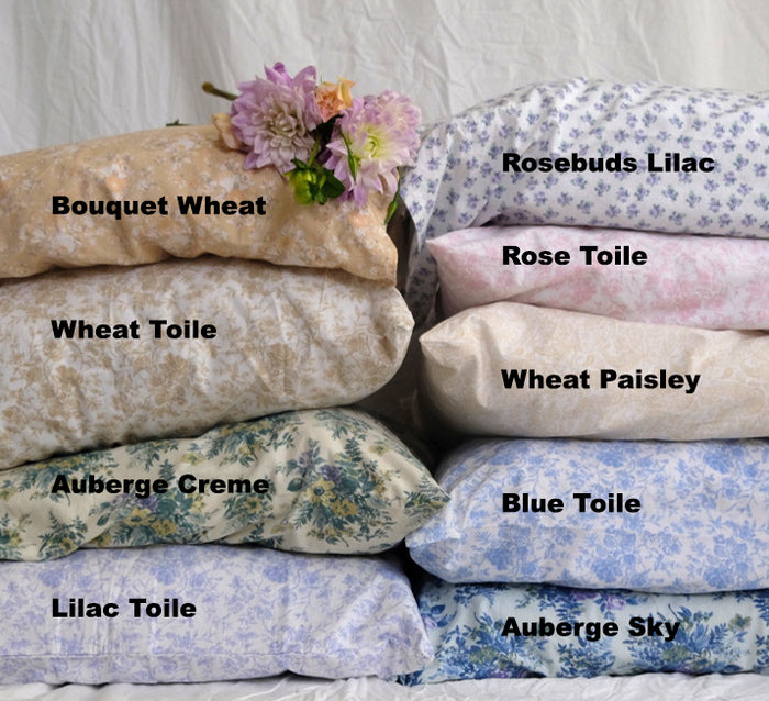 Vintage linen pillowcases top