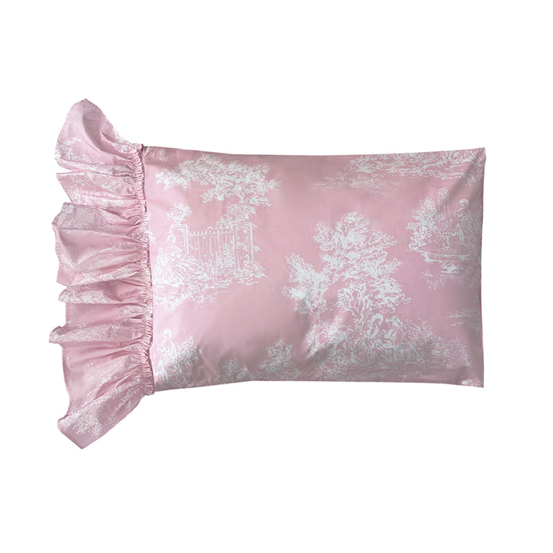New in! Colette Toile Bedding - Petal Pink