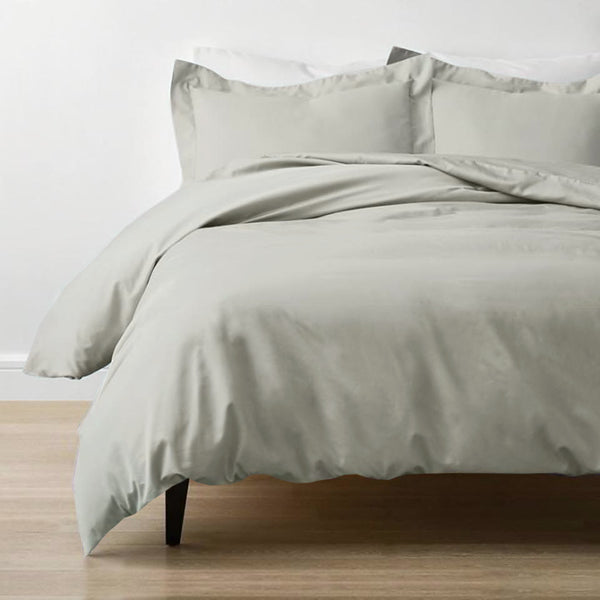 100% Cotton Sateen Duvet -Dune - Linen Salvage Et Cie