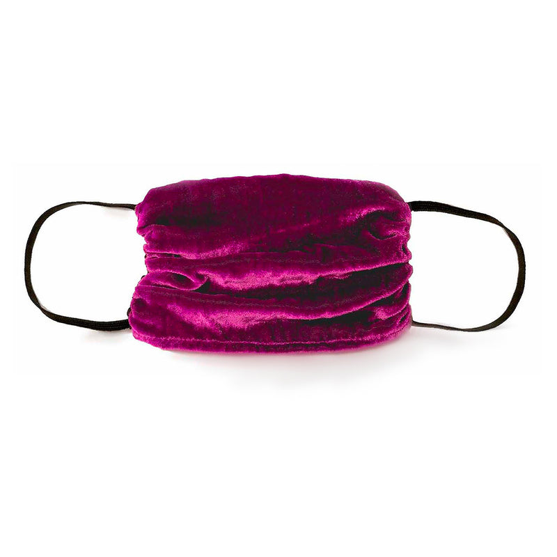 NEW! Vintage Velvet Face Mask- Vamp Pink -1 Unit - Linen Salvage Et Cie