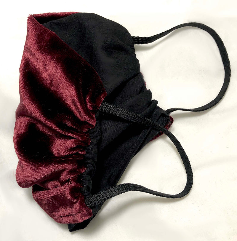 Vintage Velvet Face Mask- Midnight Dreams -3 PC SET - Linen Salvage Et Cie